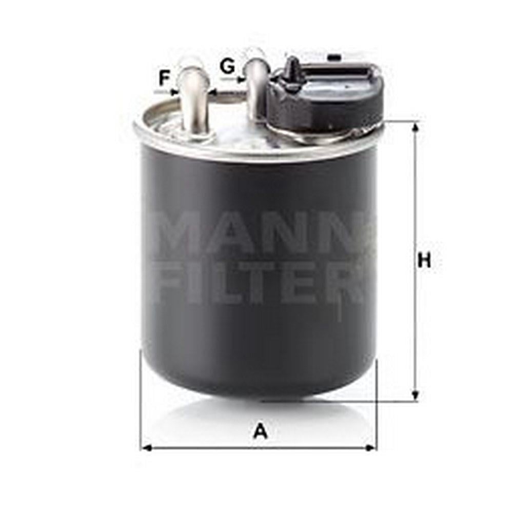 YAKIT FILTRESI (SENSORSUZ) MERCEDES W203 00>07 W204 07>14 C219 05>10 W211 05>08 W221 05>13 VITO W639