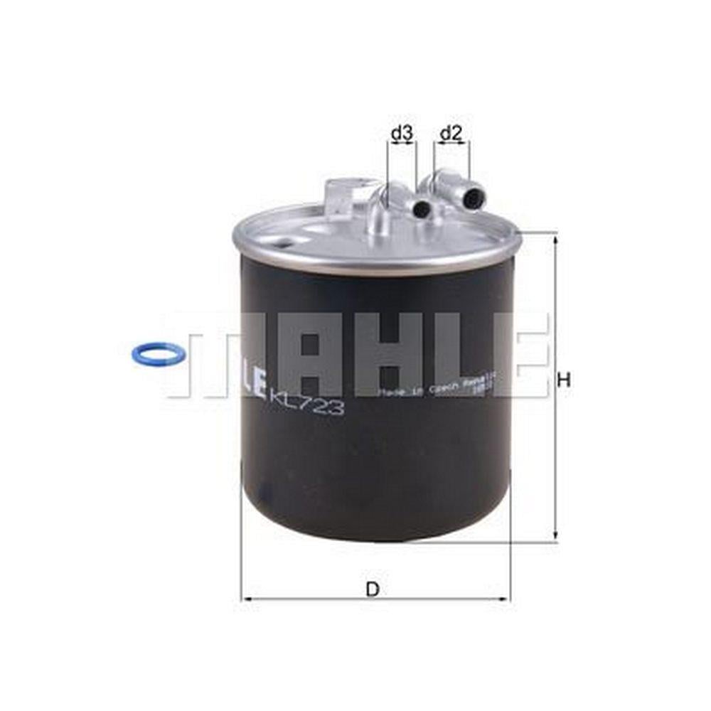 YAKIT FILTRESI W204 07>14 W212 09>16 X204 08>15 W164 05>11