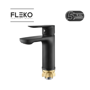 FLEKO Mob Lavabo Bataryası Siyah