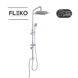FLEKO Vektor Robot Duş Sistemi Krom