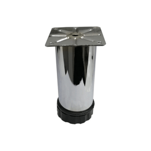 Krom Tablalı Metal Ayak 8Cm