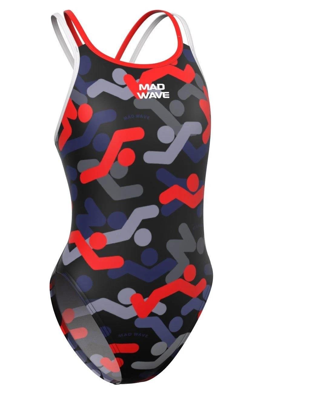Mad Wave CROSSBACK Kız Çocuk Mayosu