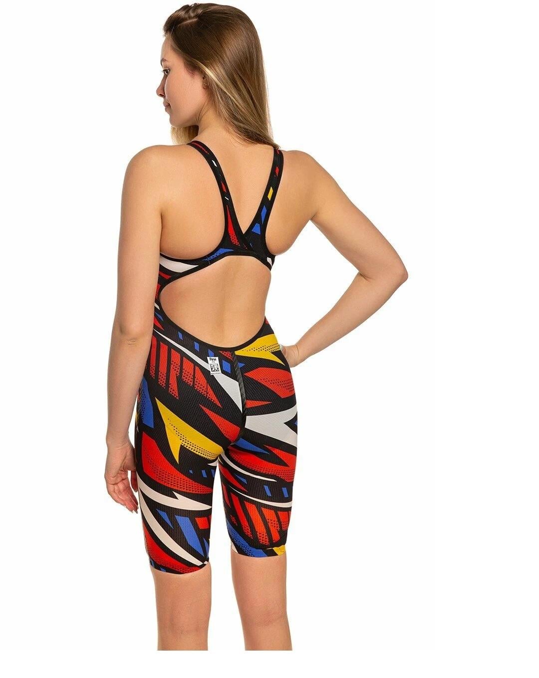 Mad Wave Force Racing Open Back Swimsuit Yarış Mayosu