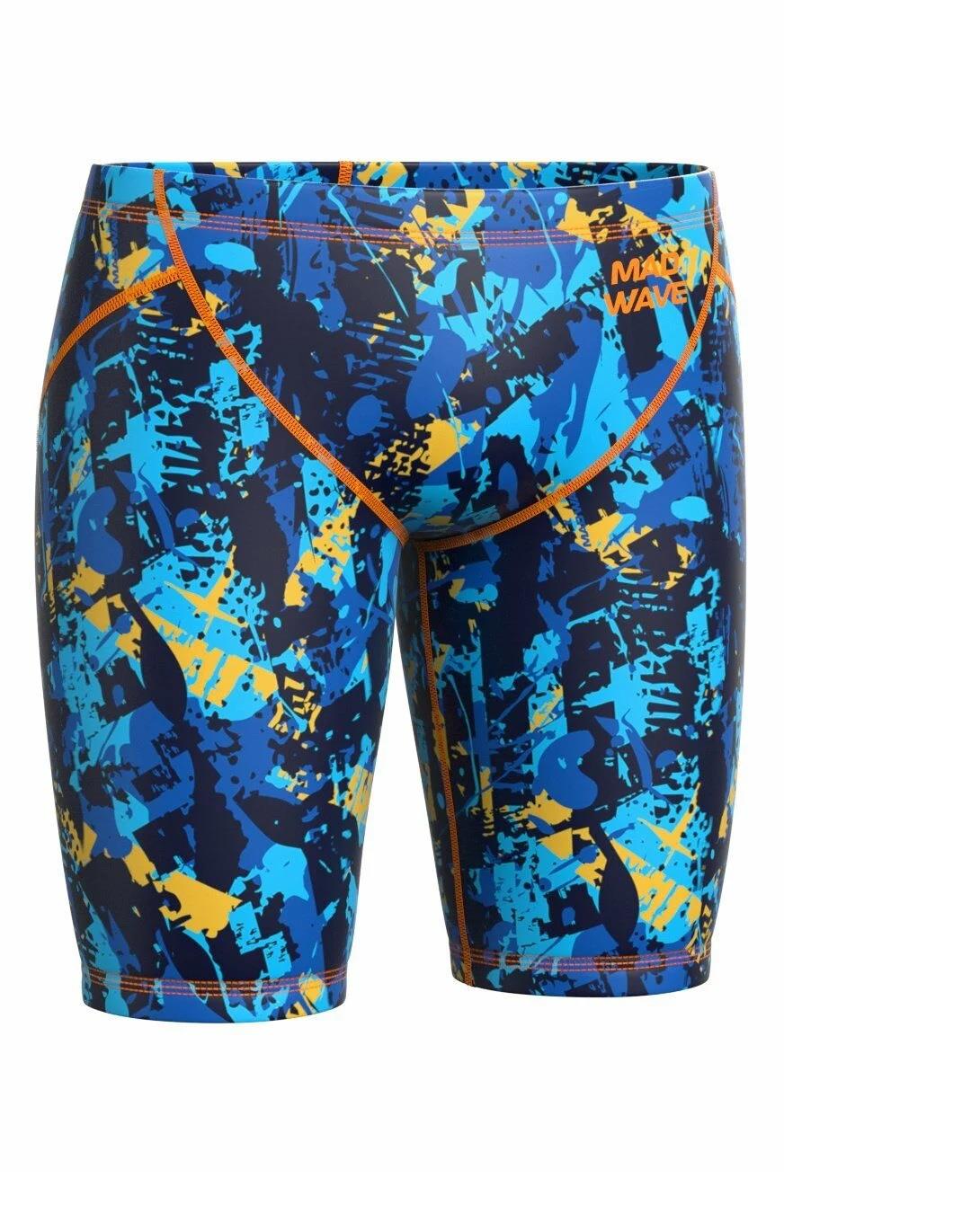 Mad Wave Men Racing Jammers Revolution X8 Blue Yarış Mayosu