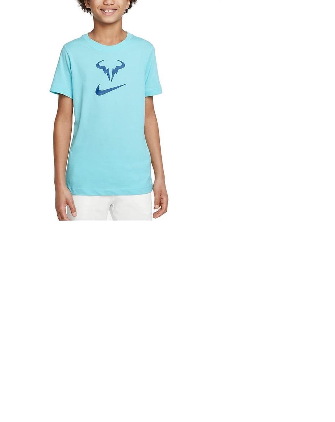 Nike Court Dri-FIT Kısa Kollu Erkek Çocuk Tenis Üstü 