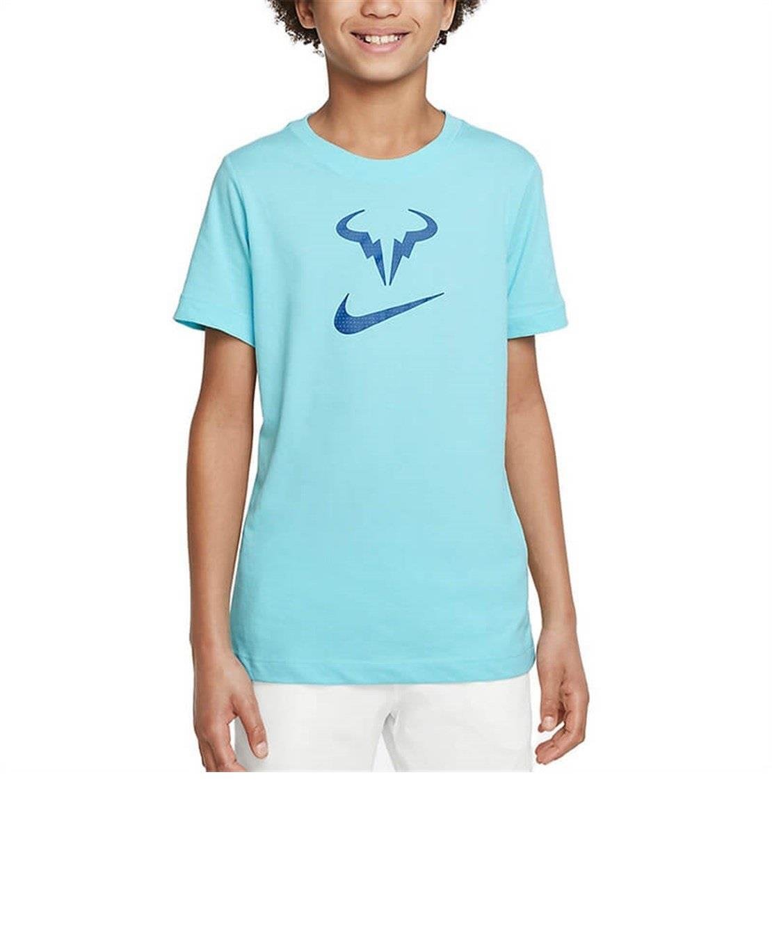 Nike Court Dri-FIT Rafa Genç Çocuk Tenis Tişörtü