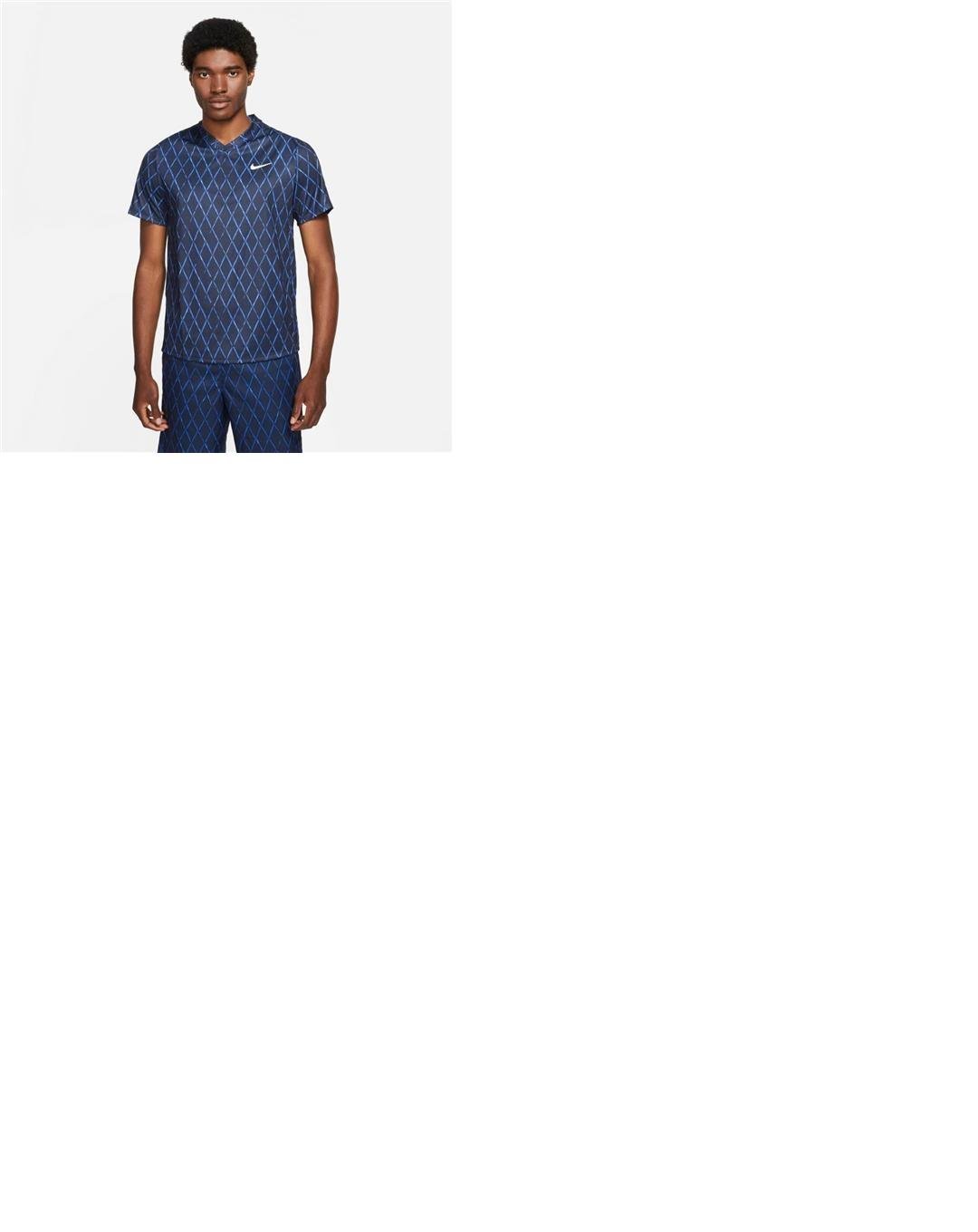 Nike Dri-FIT Baskılı Erkek Tenis Üstü 