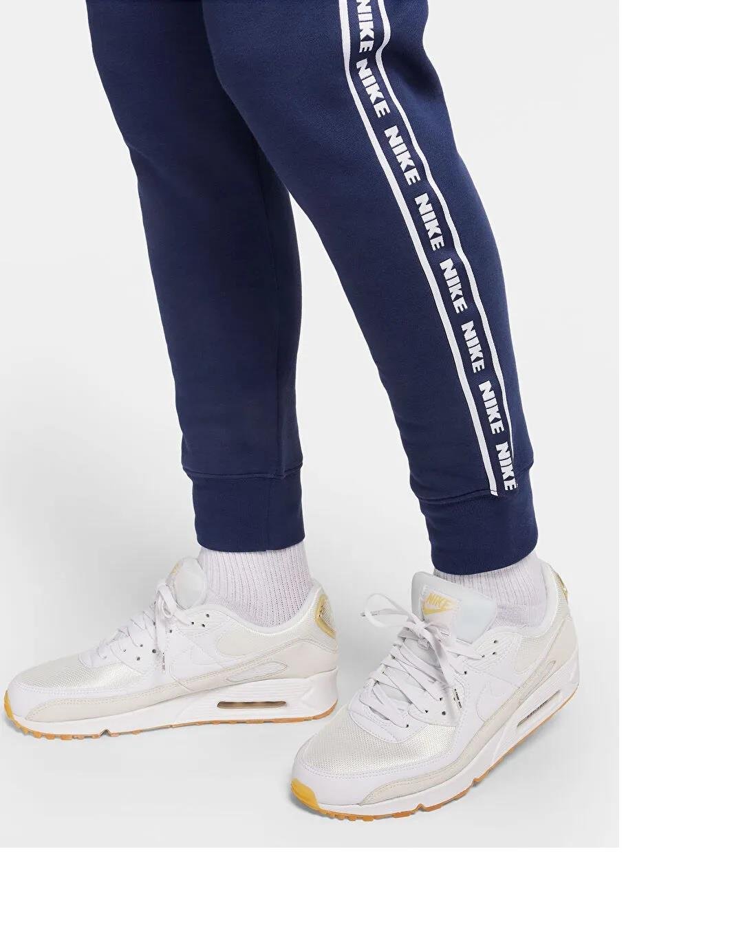 Nike Lacivert Erkek Kapüşon Yaka Uzun Eşofman Takımı