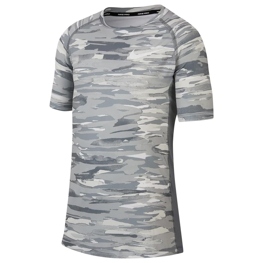 Nike Pro Kısa Kollu Baskılı Genç Çocuk (Erkek) Antrenman Üstü