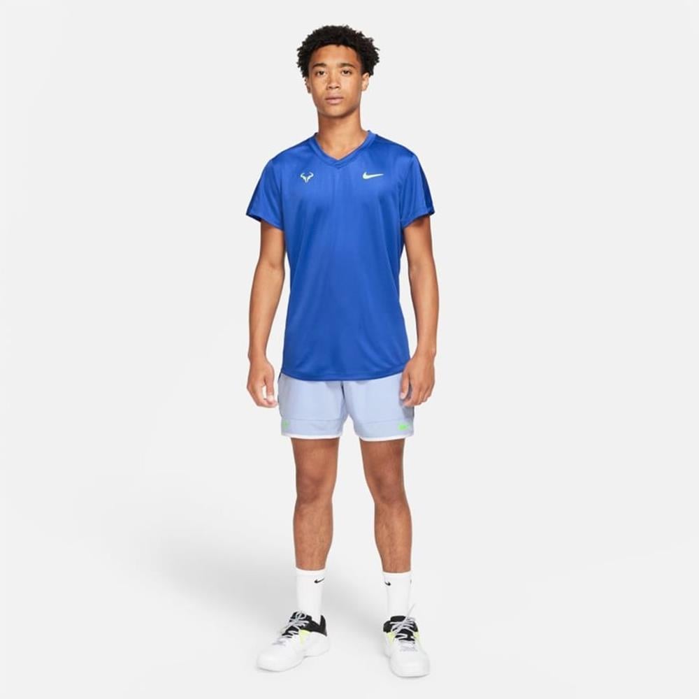 Nike Rafa Challenger Kısa Kollu Erkek Tenis Üstü
