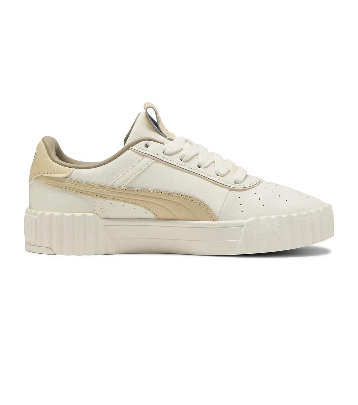 Puma Carina 3.0 Luxe Kadın Bej Sneaker Ayakkabı