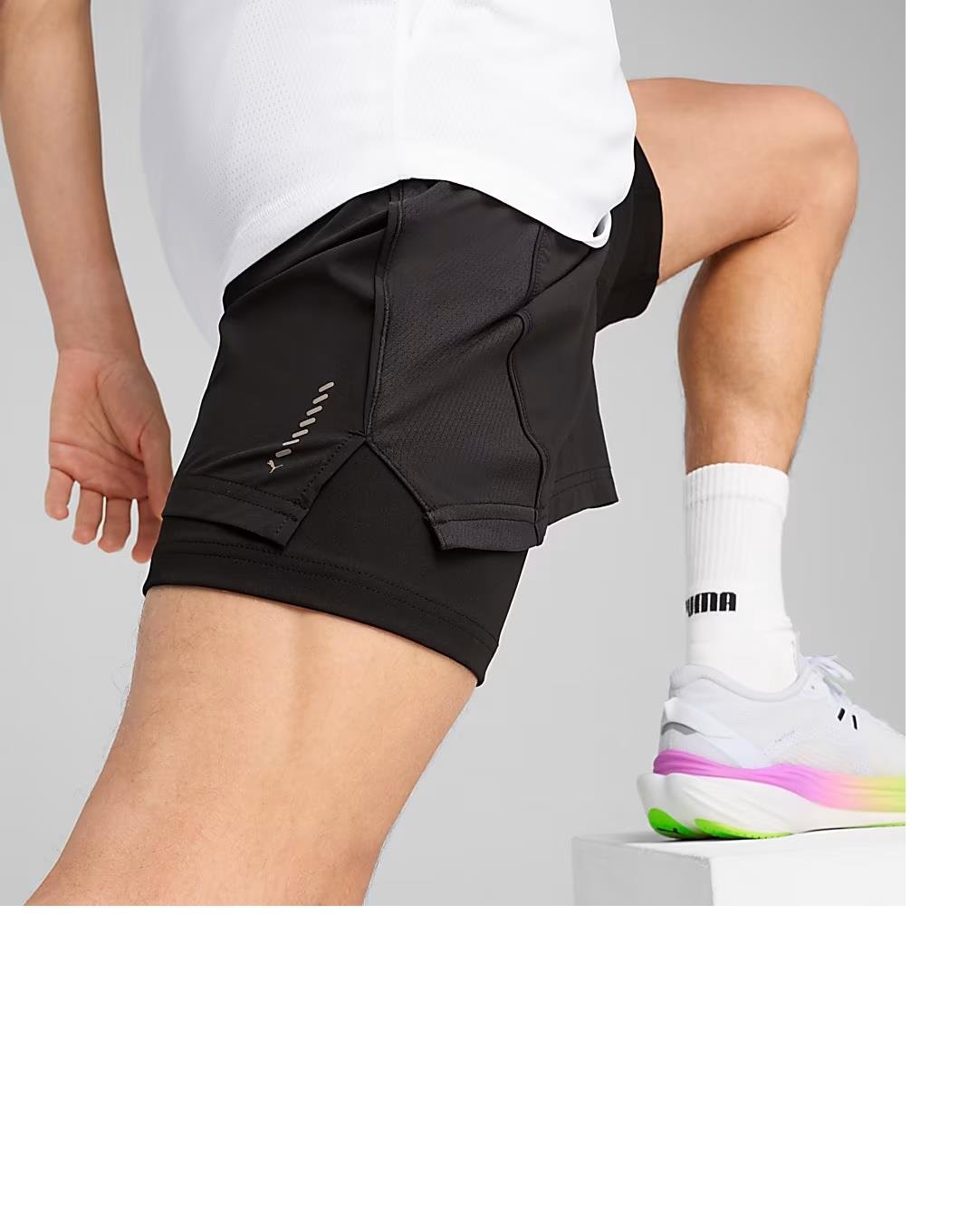 Puma VELOCITY Erkek 2'si 1 Arada Koşu Şortu