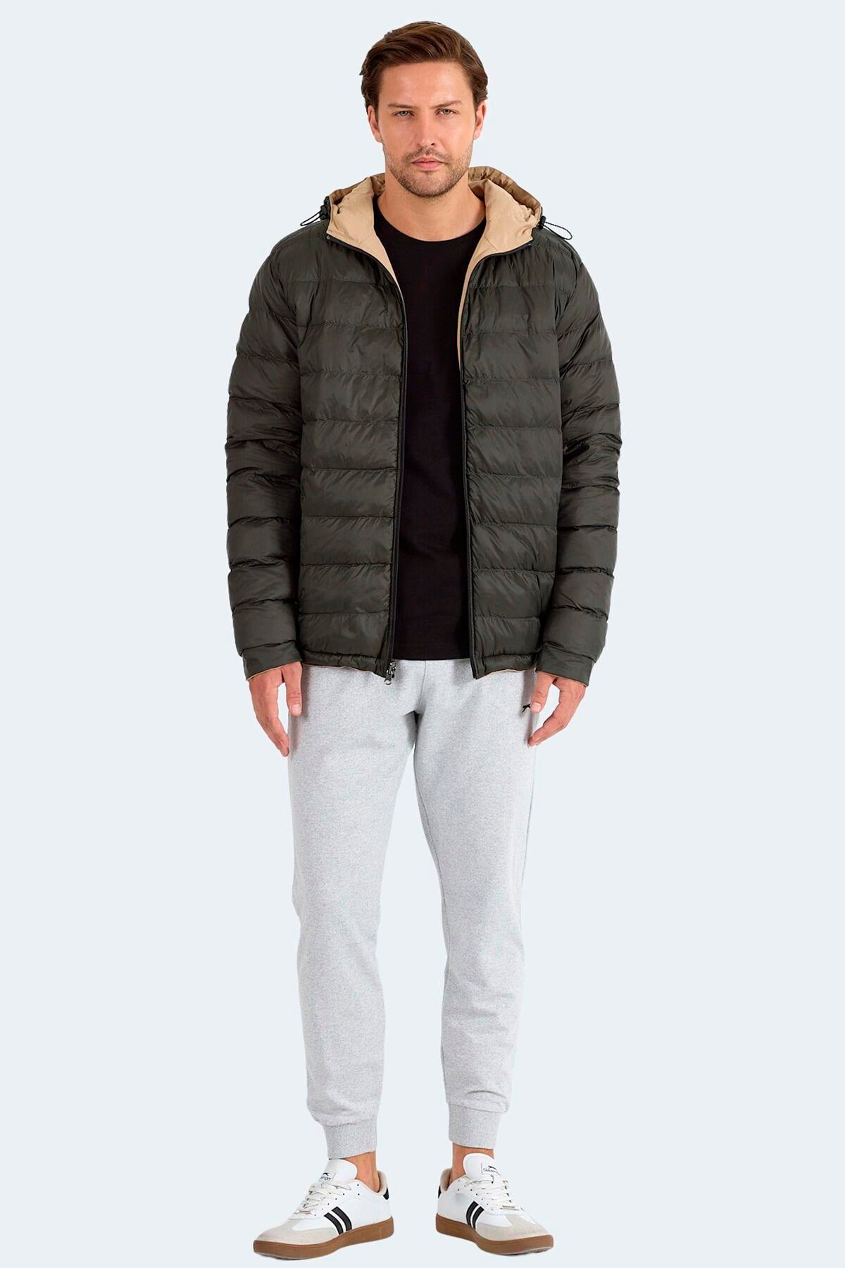Slazenger BRELIS Çift Taraflı  Erkek Mont & Kaban