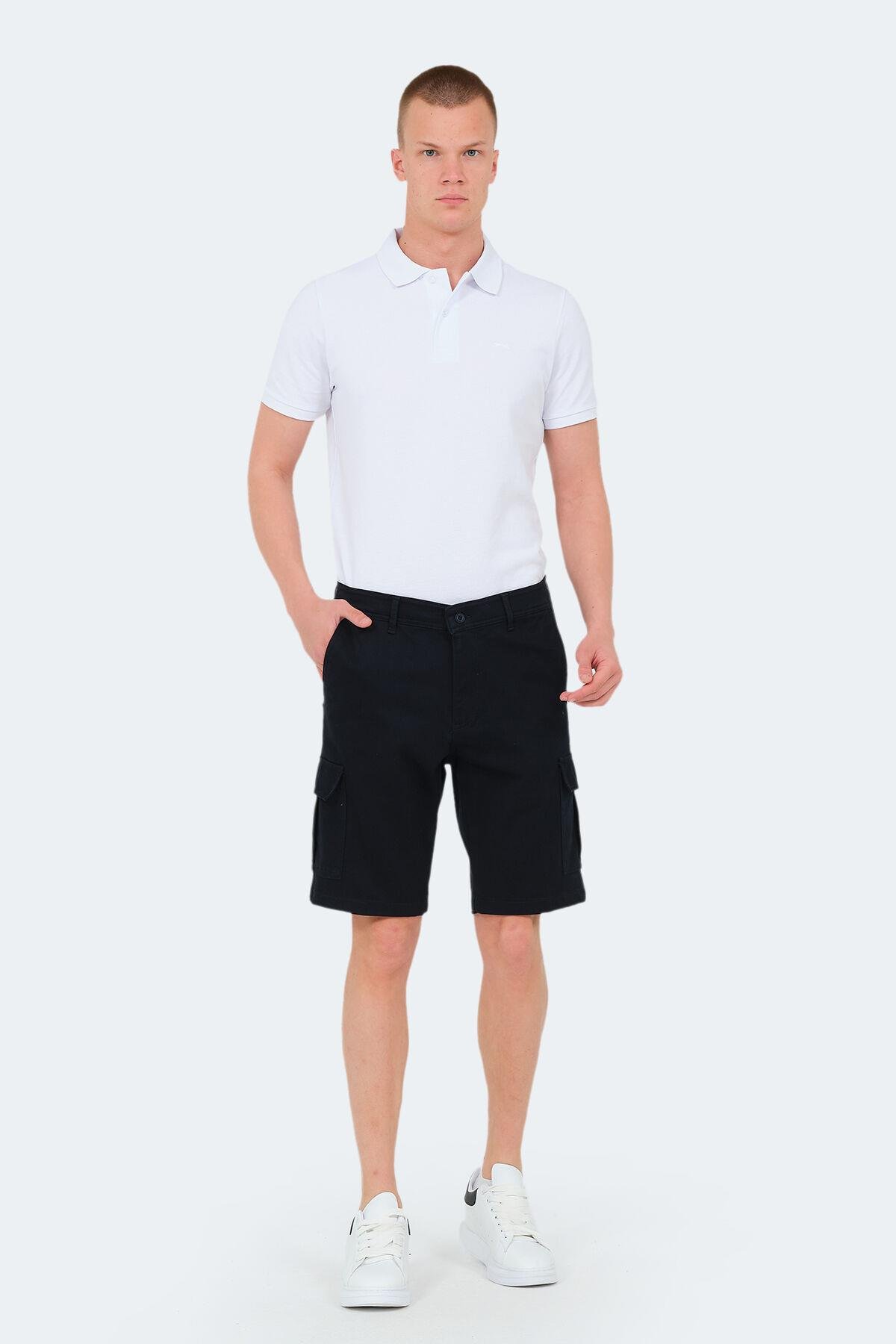 Slazenger EARNINGS Erkek Şort Siyah
