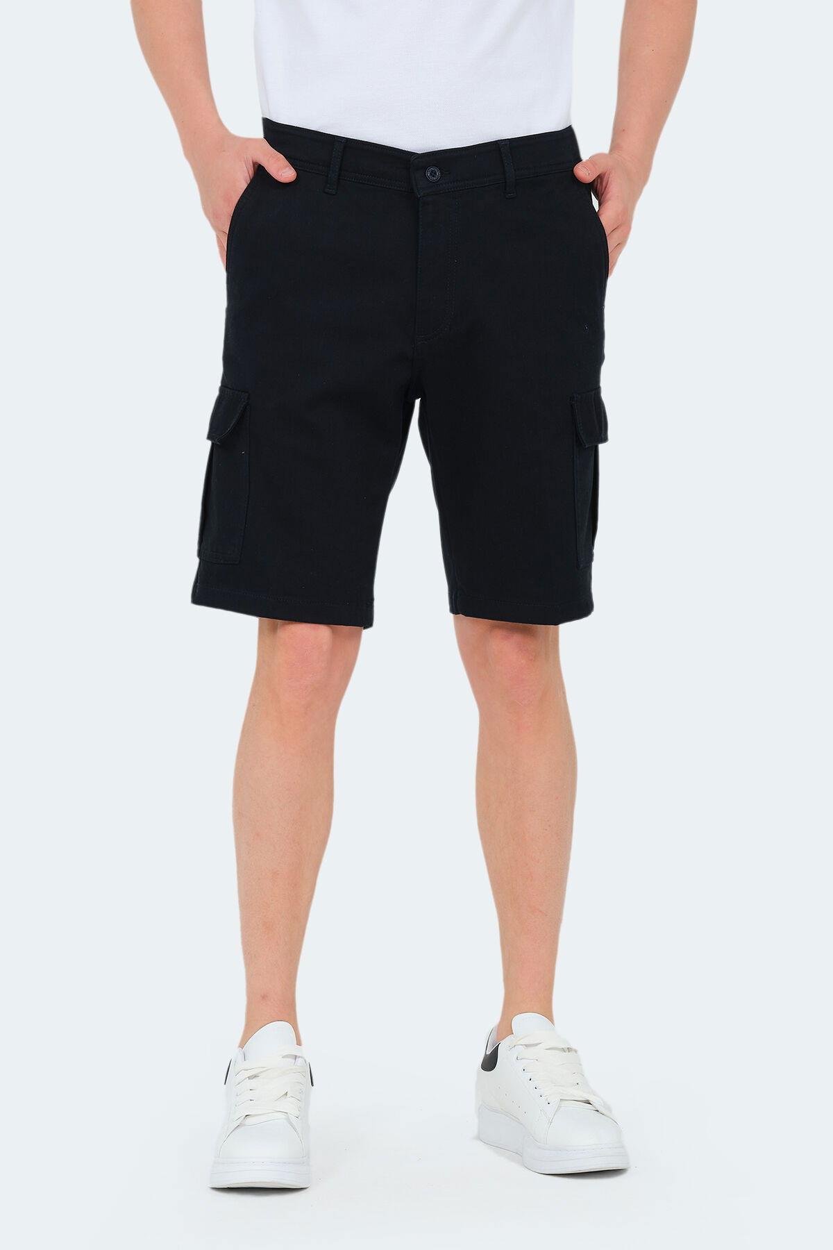 Slazenger EARNINGS Erkek Şort Siyah