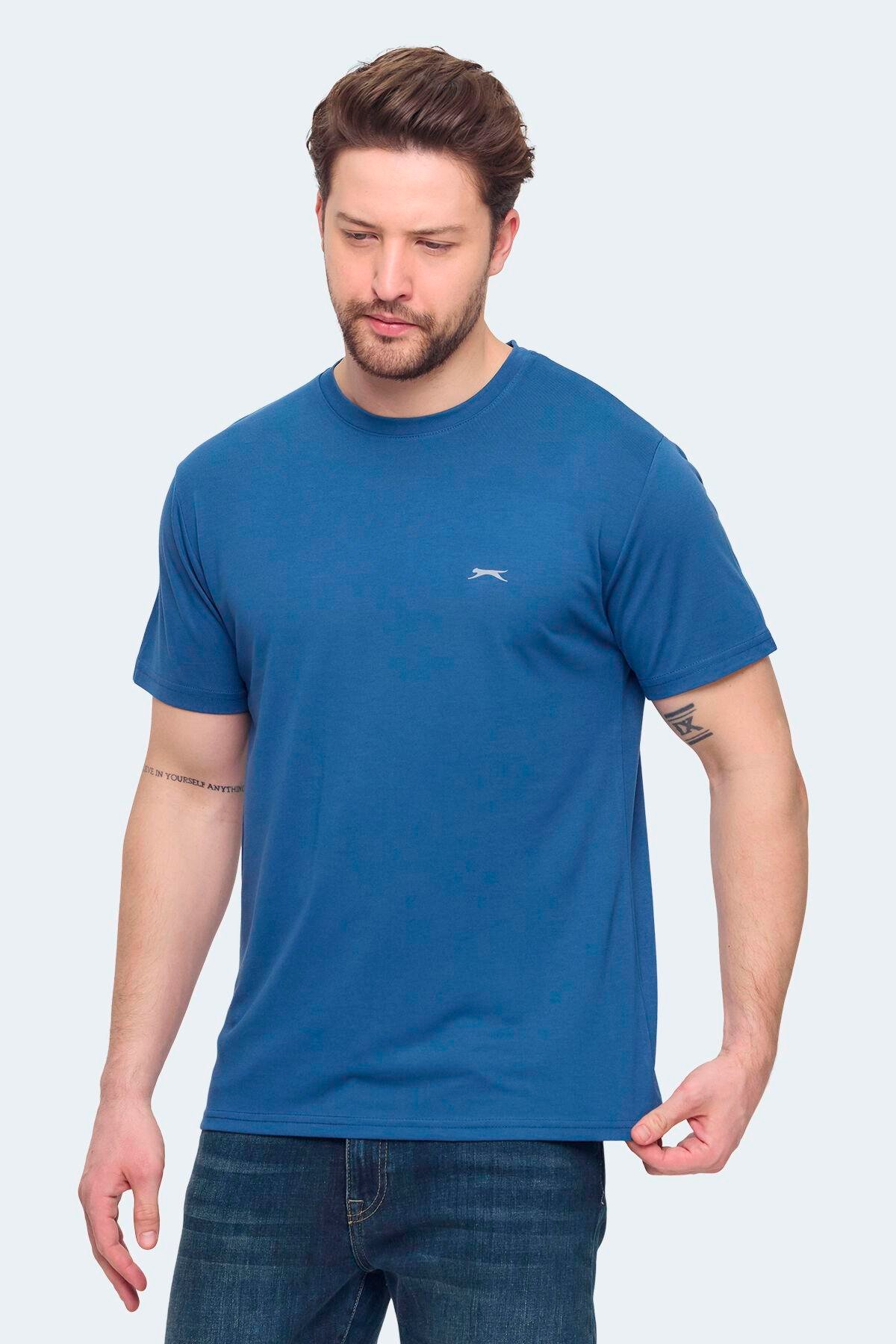 Slazenger KRATER Erkek Tişört Indigo