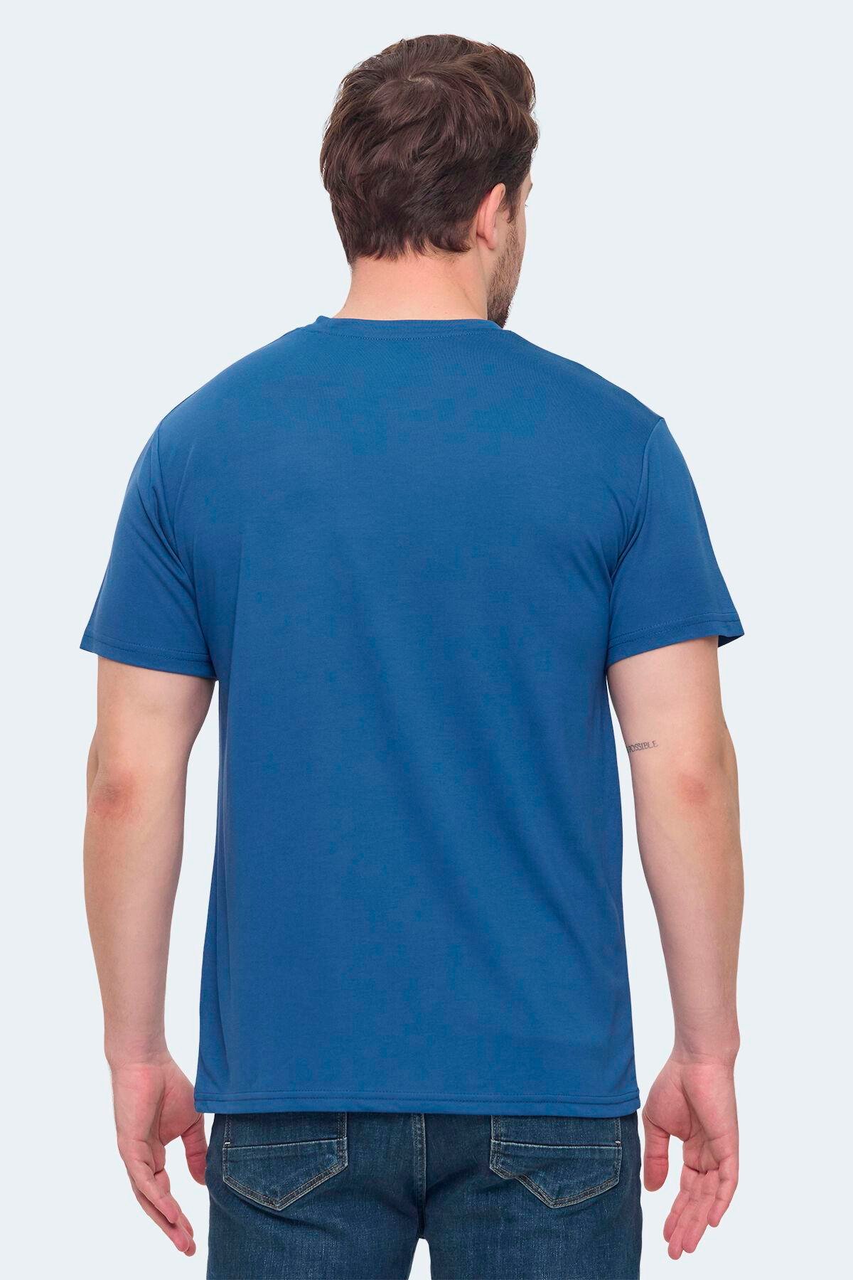 Slazenger KRATER Erkek Tişört Indigo