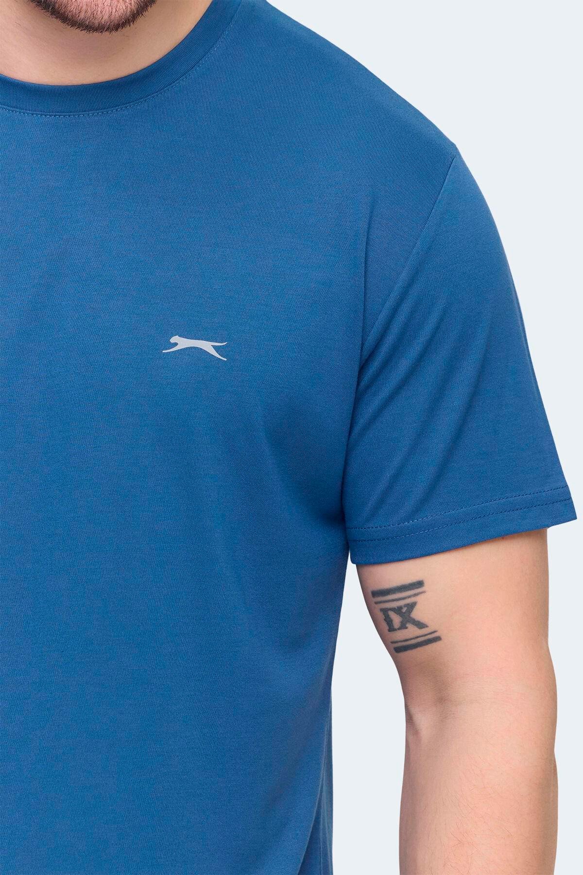 Slazenger KRATER Erkek Tişört Indigo