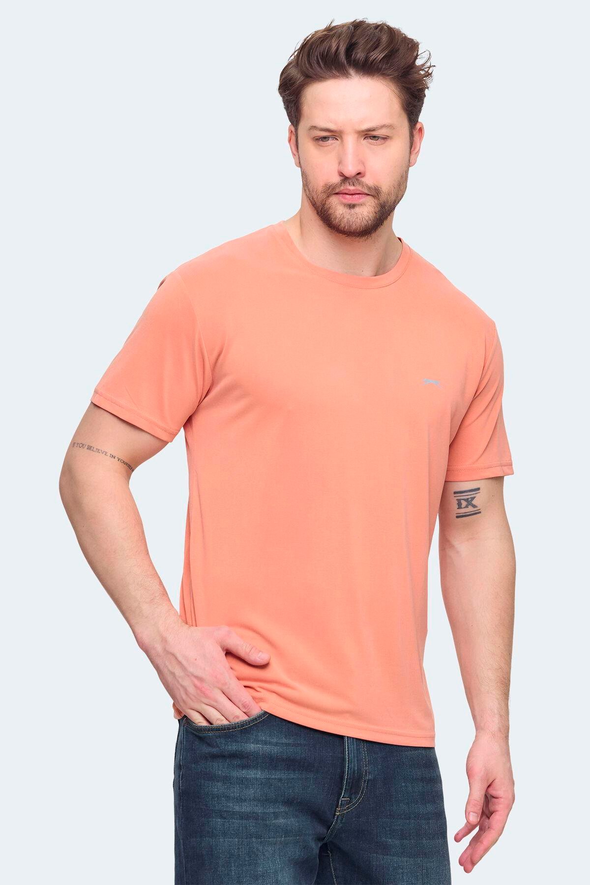 Slazenger KRATER Erkek Tişört Somon