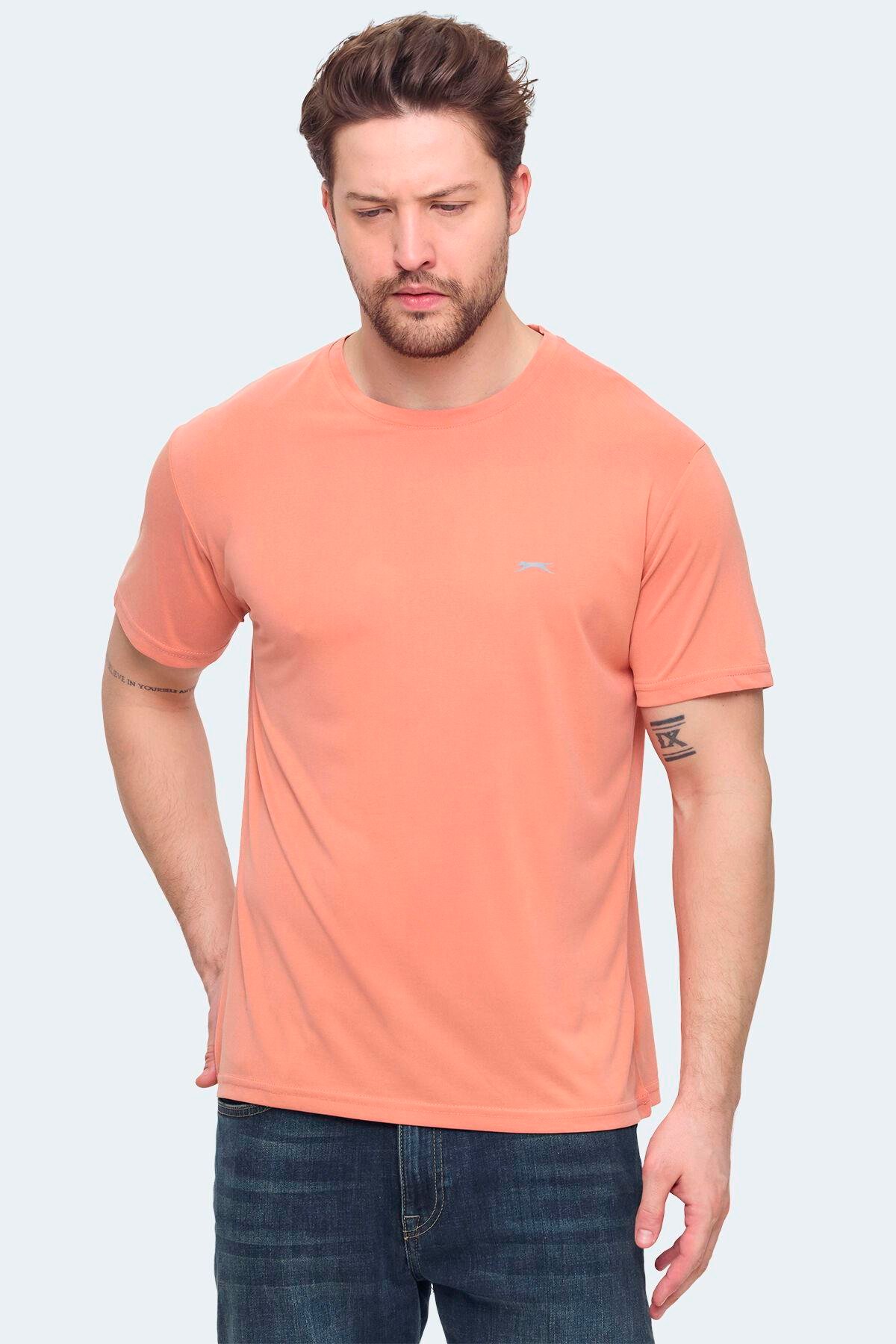 Slazenger KRATER Erkek Tişört Somon