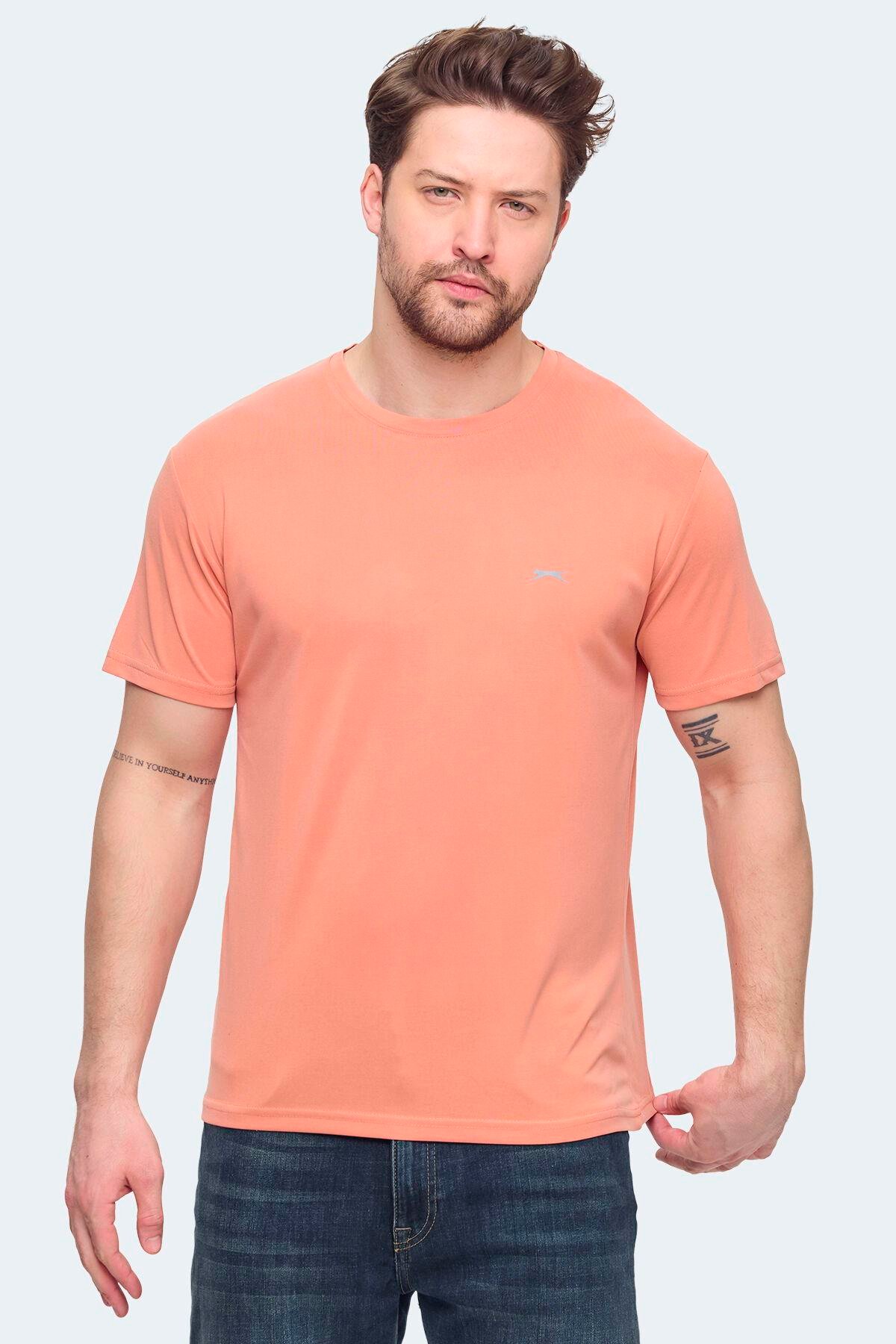 Slazenger KRATER Erkek Tişört Somon