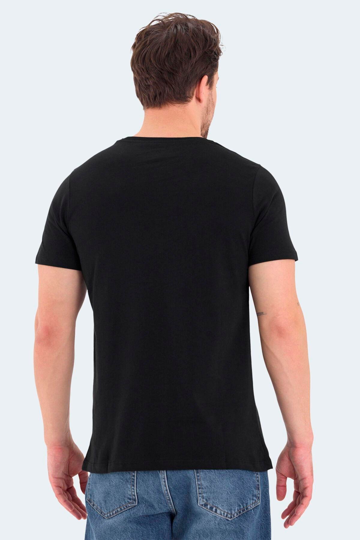 Slazenger ROSALVA Erkek Siyah Tişört