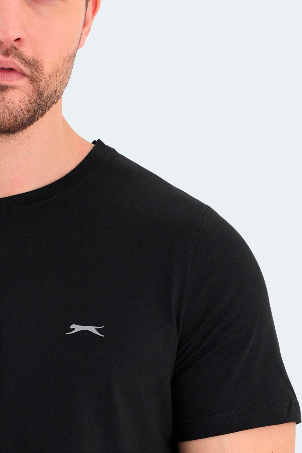 Slazenger ROSALVA Erkek Siyah Tişört