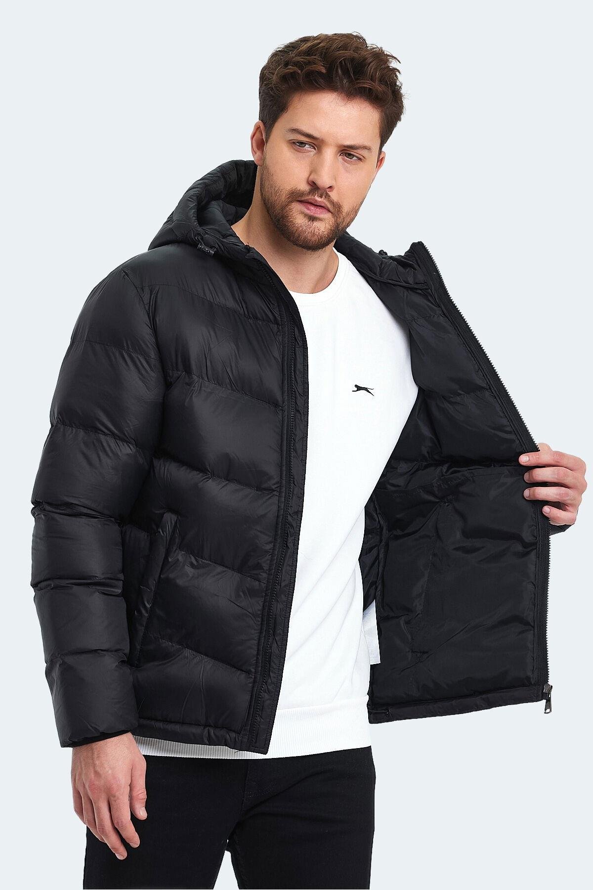 Slazenger WORLD IN Erkek Mont & Kaban Siyah