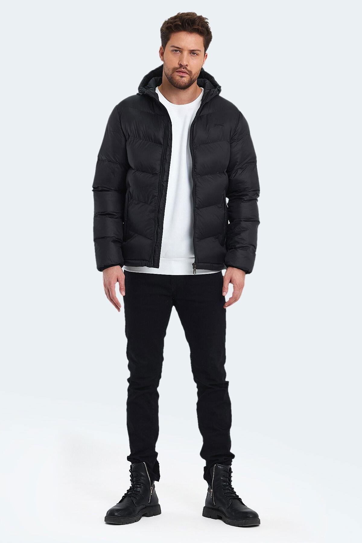 Slazenger WORLD IN Erkek Mont & Kaban Siyah
