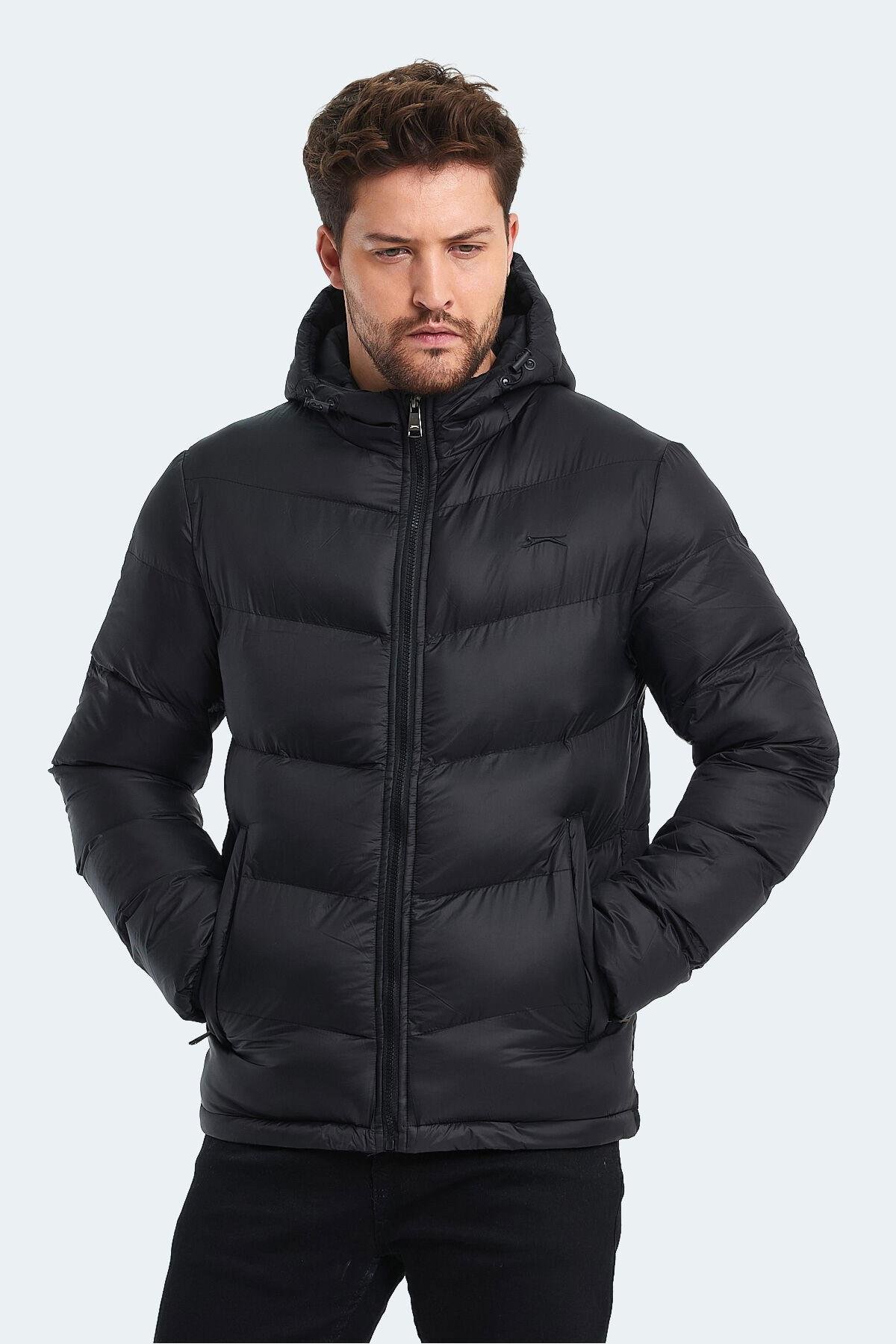 Slazenger WORLD IN Erkek Mont & Kaban Siyah