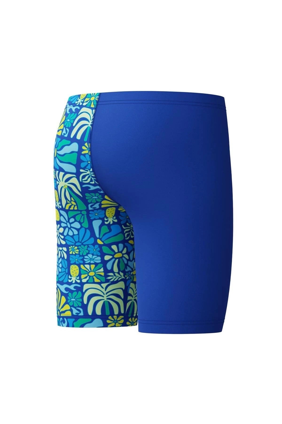 Spedo Boys Printed V-Cut Jammer Blue Erkek Yüzücü Mayosu 