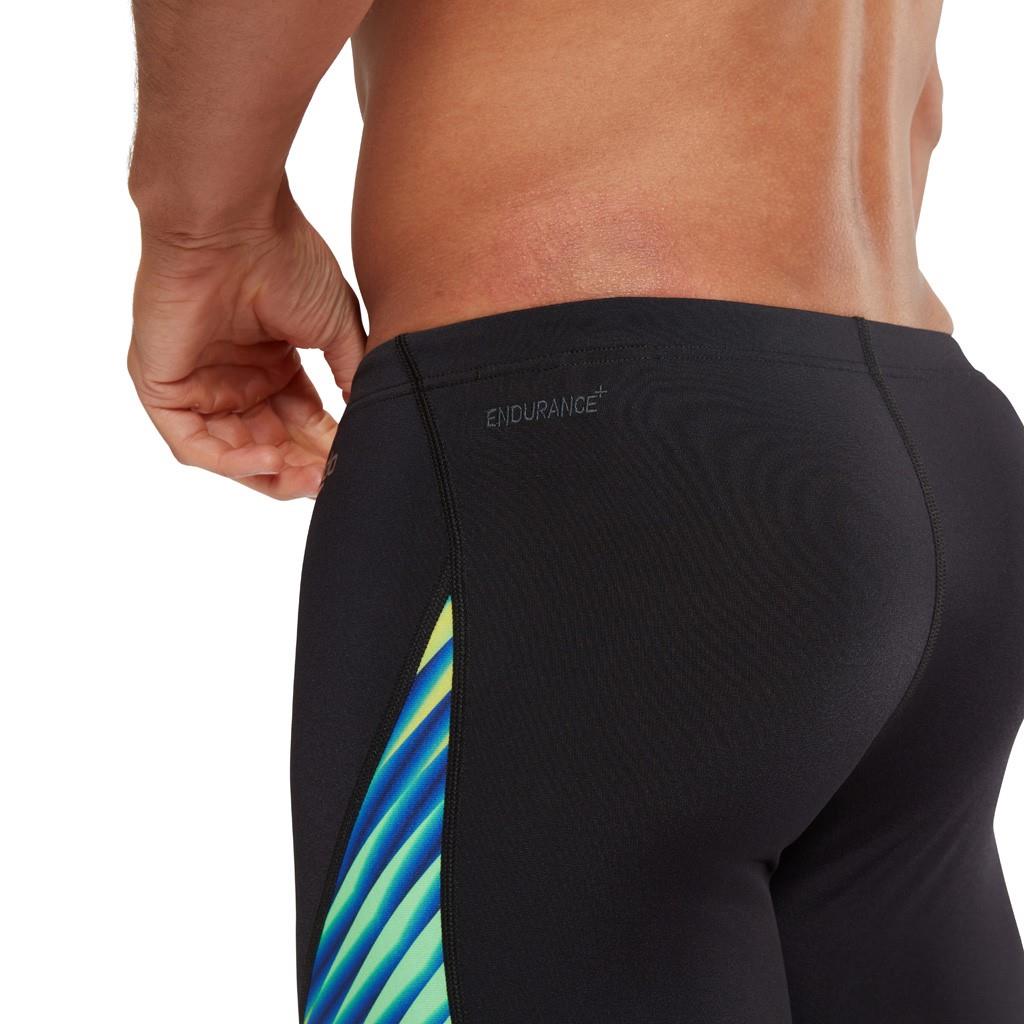 Speedo Allover Digi V-Cut Erkek Jammer Yüzücü Mayosu