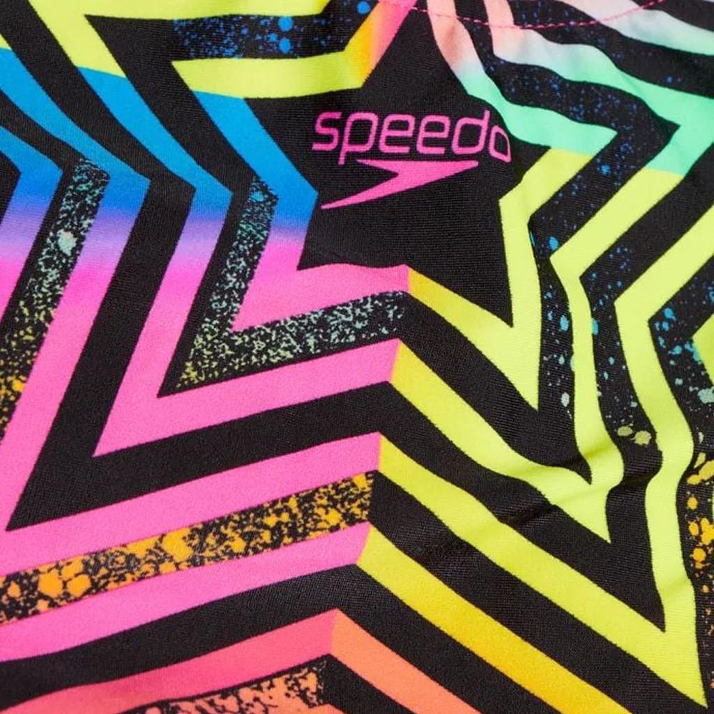 Speedo DIGI PLMT SPBK JF Kız Çocuk Yüzücü Mayosu