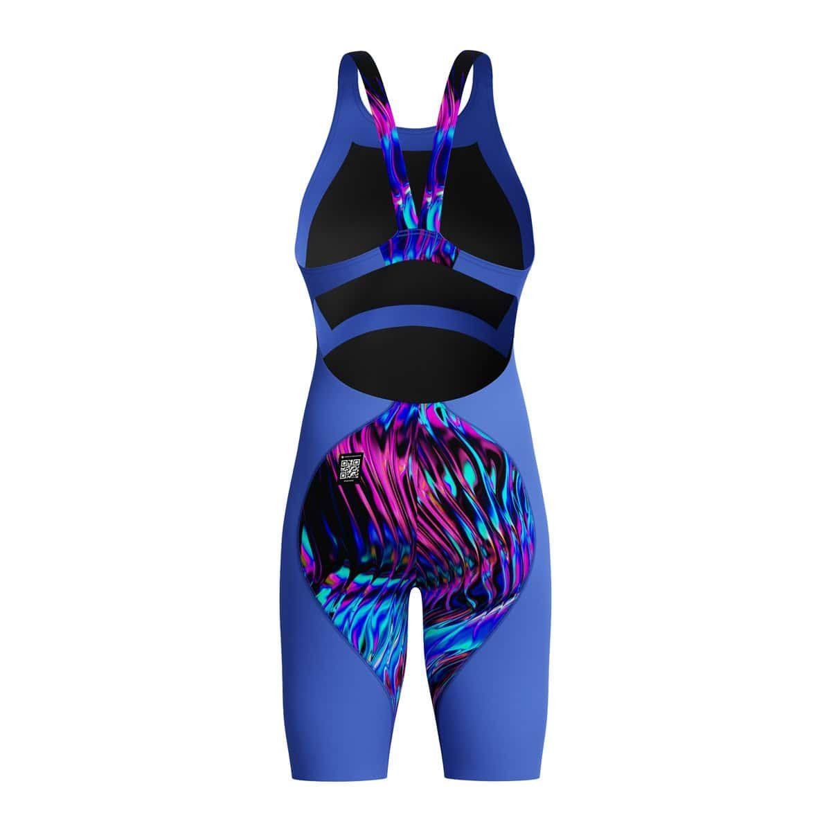 Speedo Kız Fastskin Junior LZR Ignite Kneeskin Yarış Mayosu
