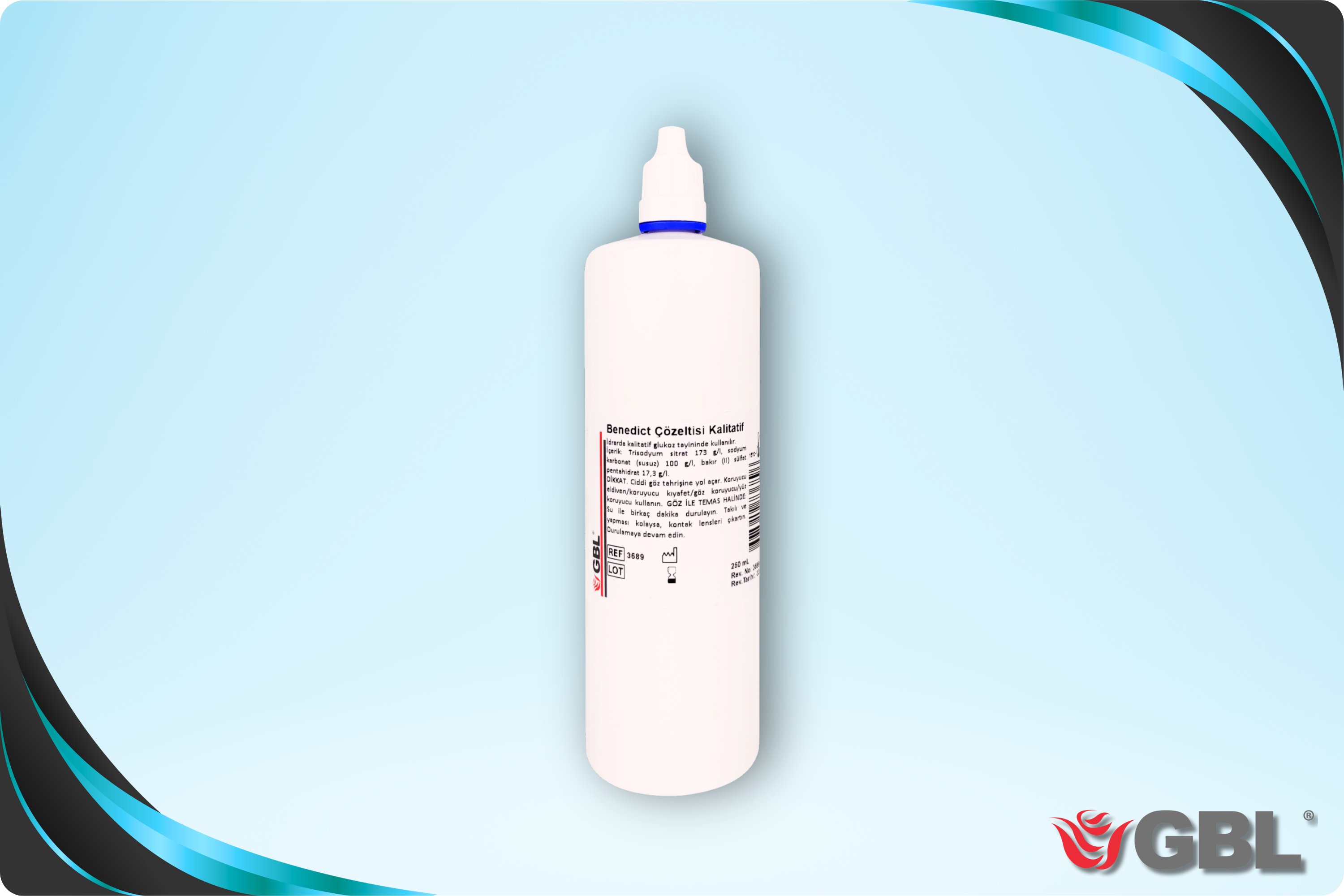Benedict Çözeltisi Kalitatif, 250 mL
