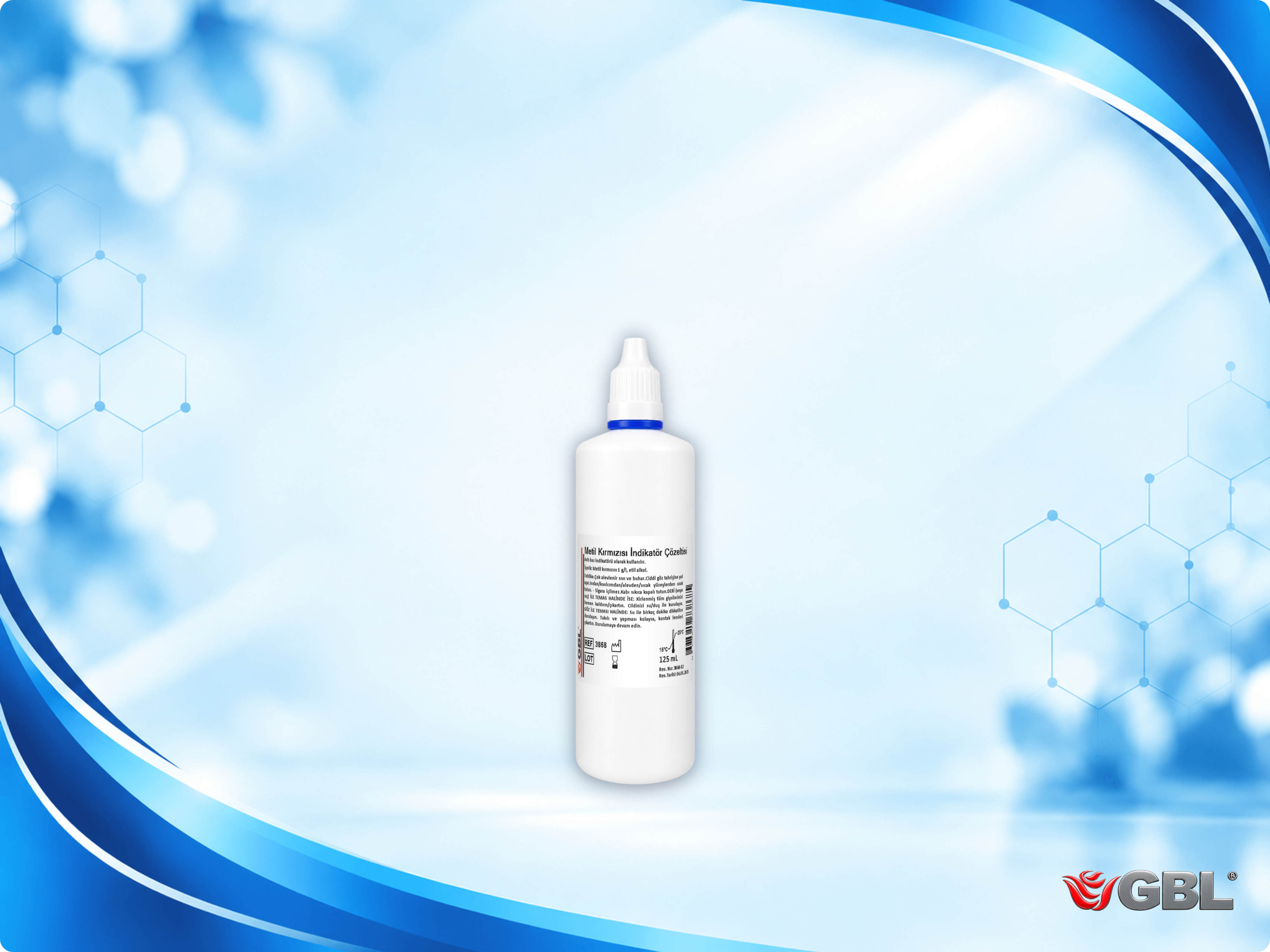 Metil Kırmızısı İndikatör Çözeltisi, 125 ml