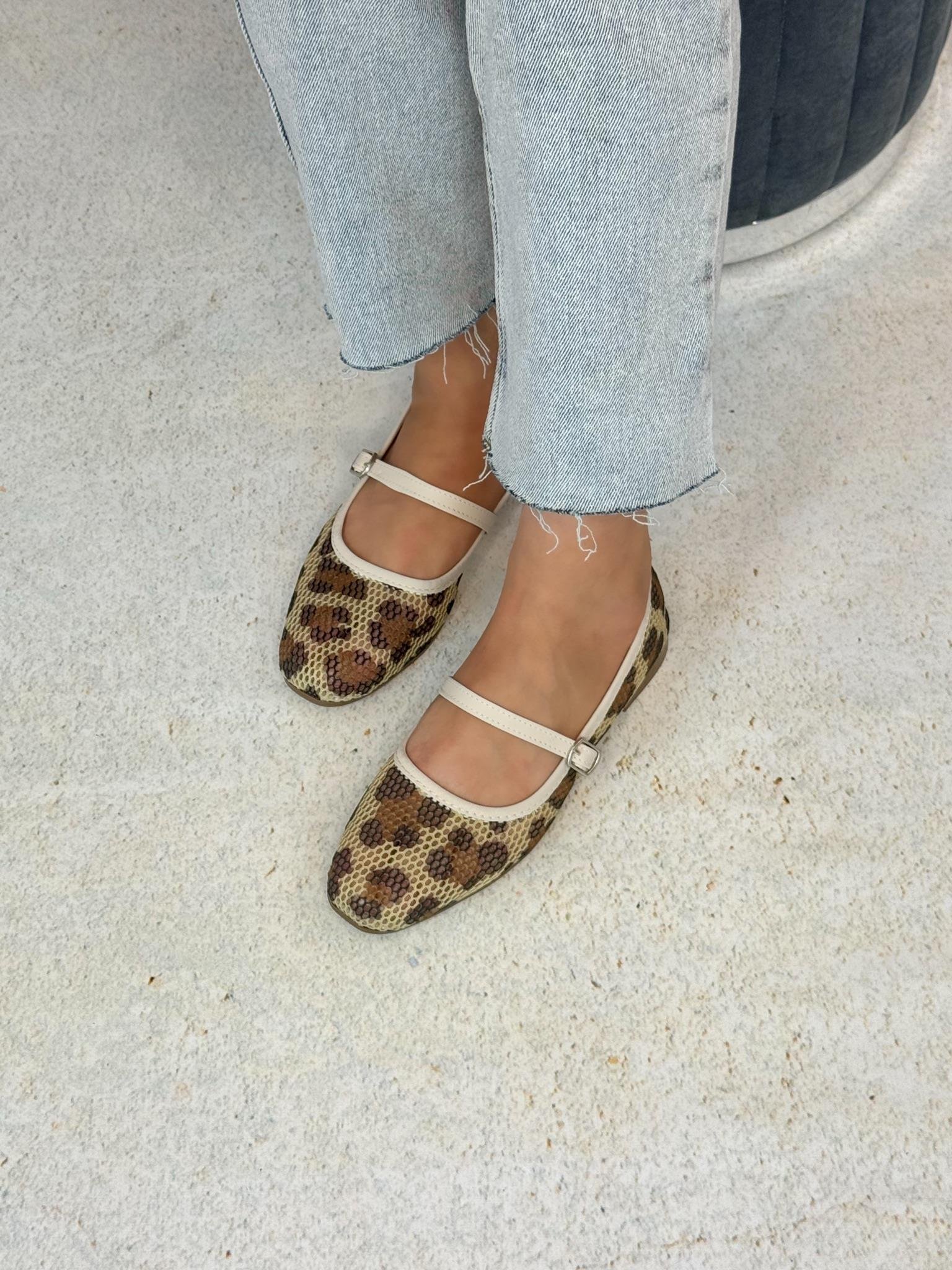 ZYN Tül Leopar Bej Babet