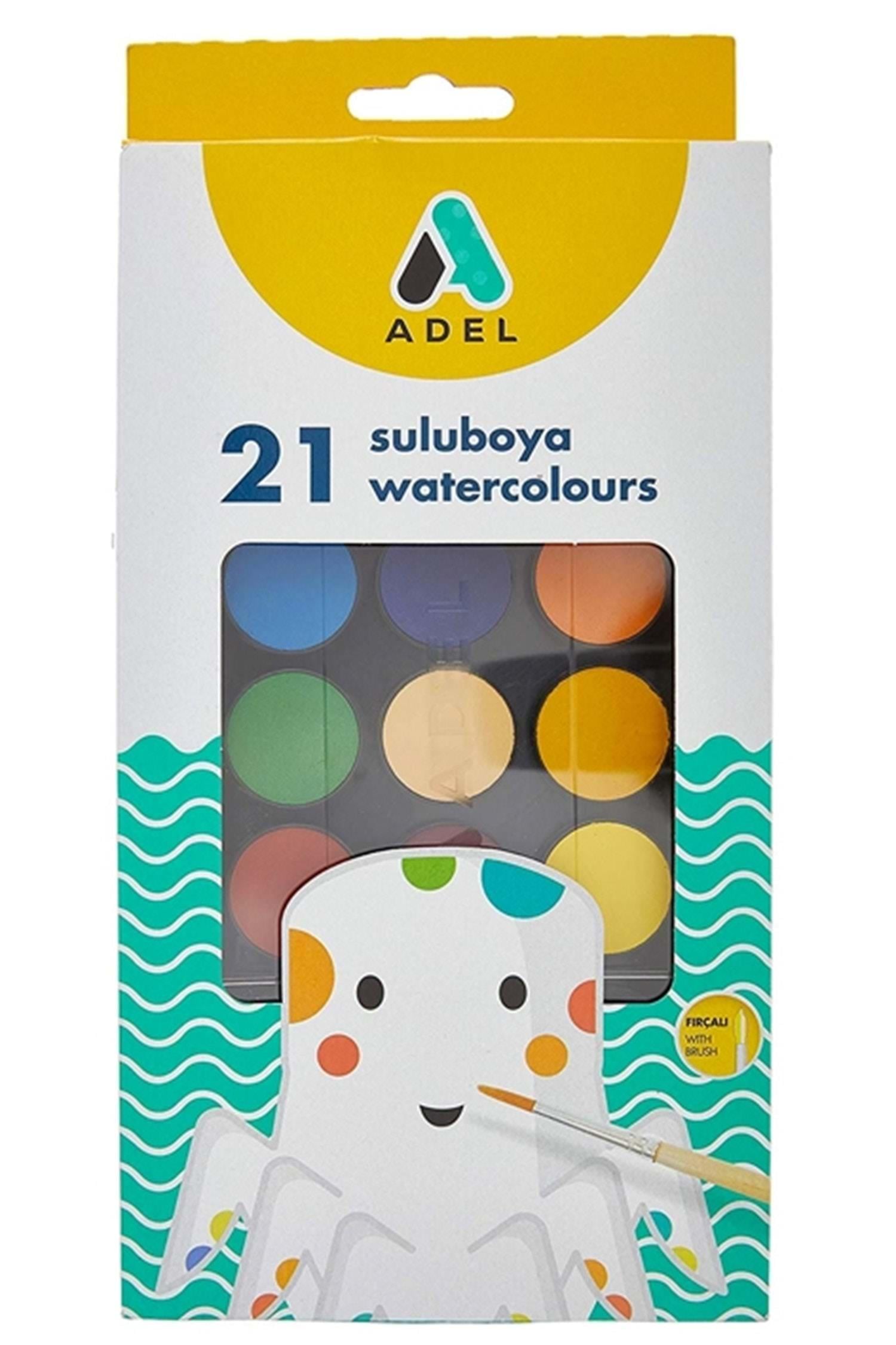 AdelADEL 24 LÜ SULU BOYA SETİ