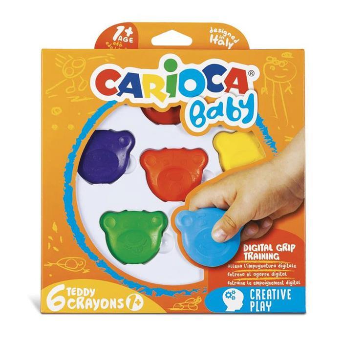 CARIOCA 42956 TEDDY ELLERİ KİRLETMEYEN 6LI MUMBOYA