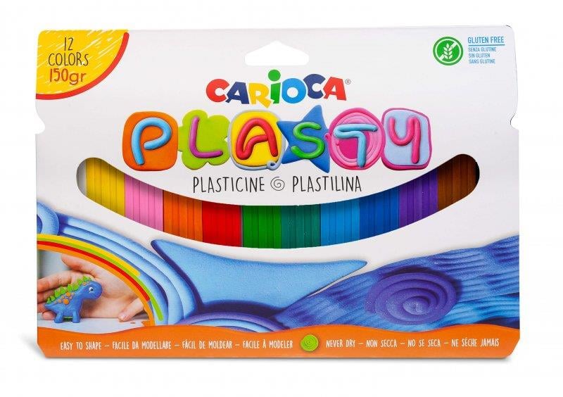CARİOCA PLASTY 12 RENK KURUMAYAN OYUN HAMURU