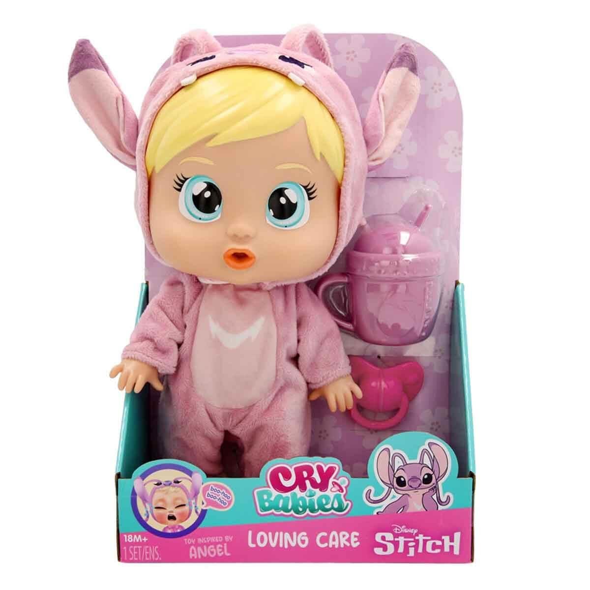 CRY BABIES LOVE&CARE STITCH ANGEL-929142