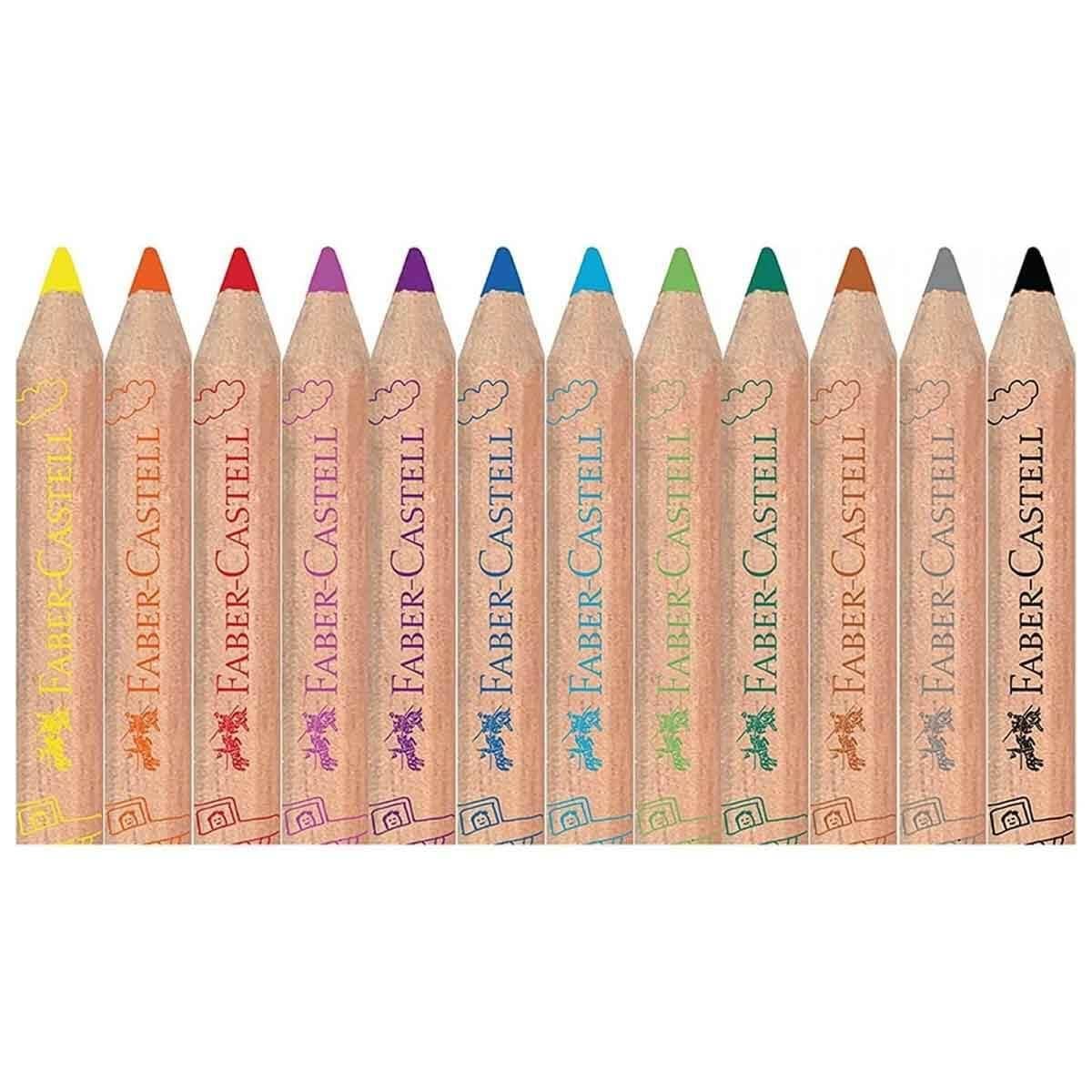 FABER CASTEL 12 JUMBO 12 BOYA KALEMİ