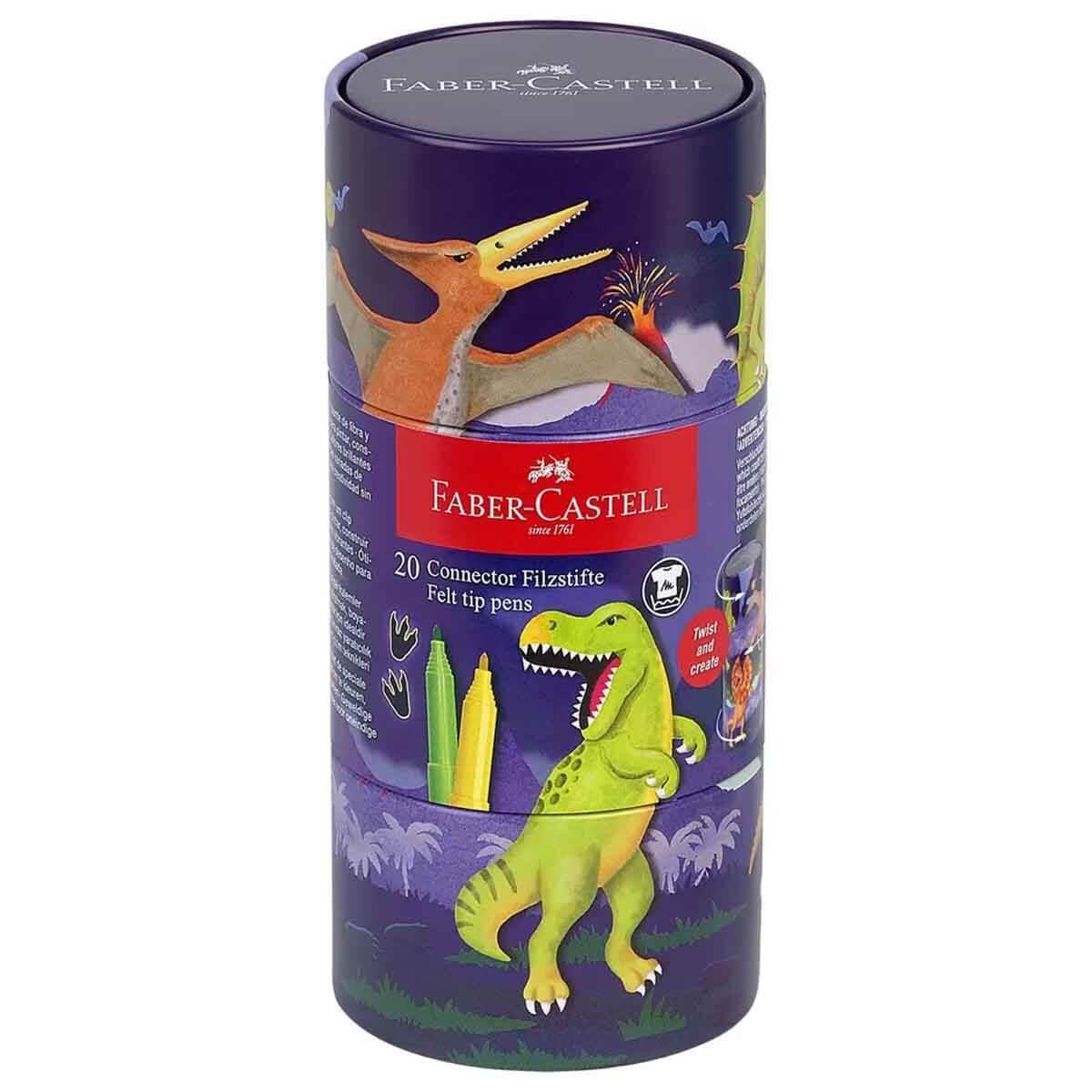 FABER CASTELL 20Lİ KEÇELİ KALEM TÜP