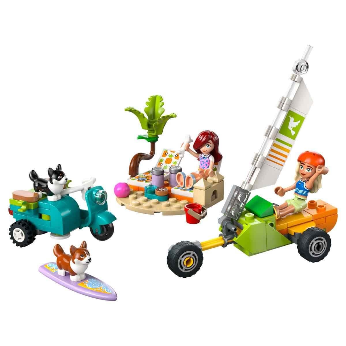 LEGO FRİENDS SÖRFÇÜ VE SCOOTER SÜREN KÖPEKLER