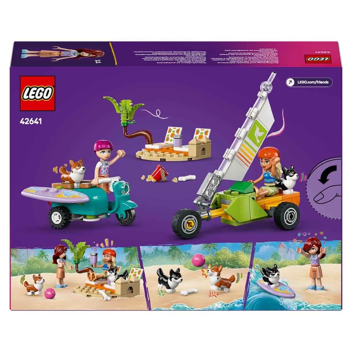 LEGO FRİENDS SÖRFÇÜ VE SCOOTER SÜREN KÖPEKLER