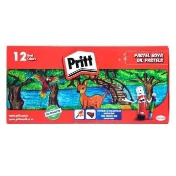 PRİTTPRİTT PASTEL BOYA 12 RENK KARTON KUTU