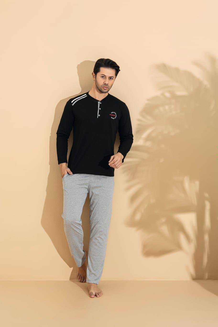 ERKEK PENYE MEVSİMLİK CEPLI PIJAMA TAKIMI