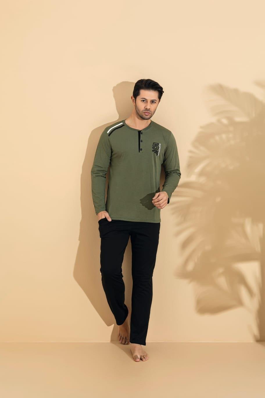 ERKEK PENYE MEVSİMLİK CEPLI PIJAMA TAKIMI