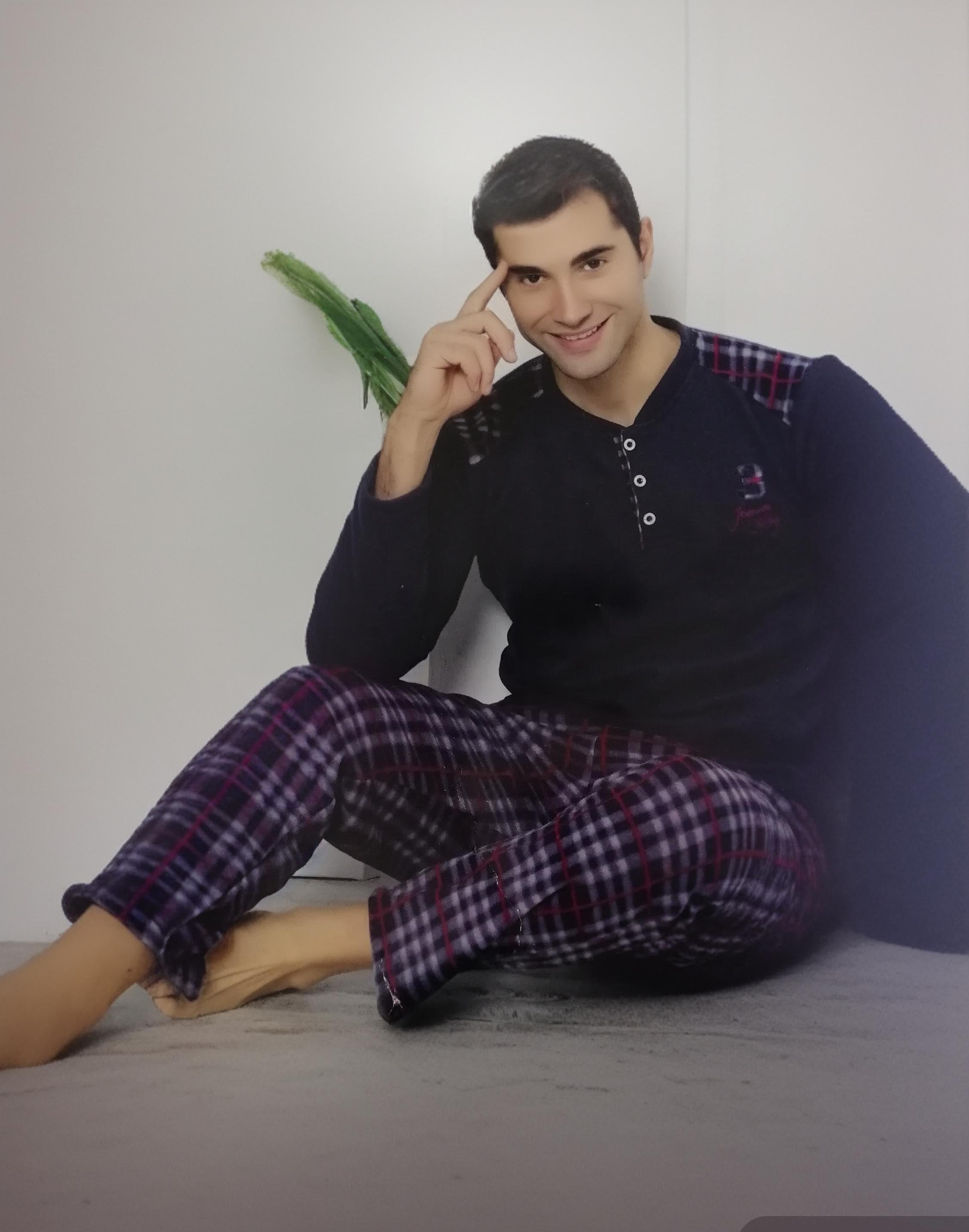 Erkek Polar Pijama Takımı