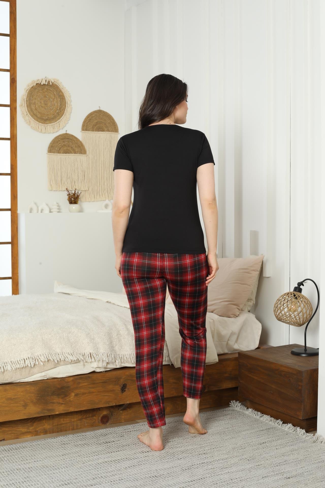 Kadın Milan Kısa Kol Pijama Takımı